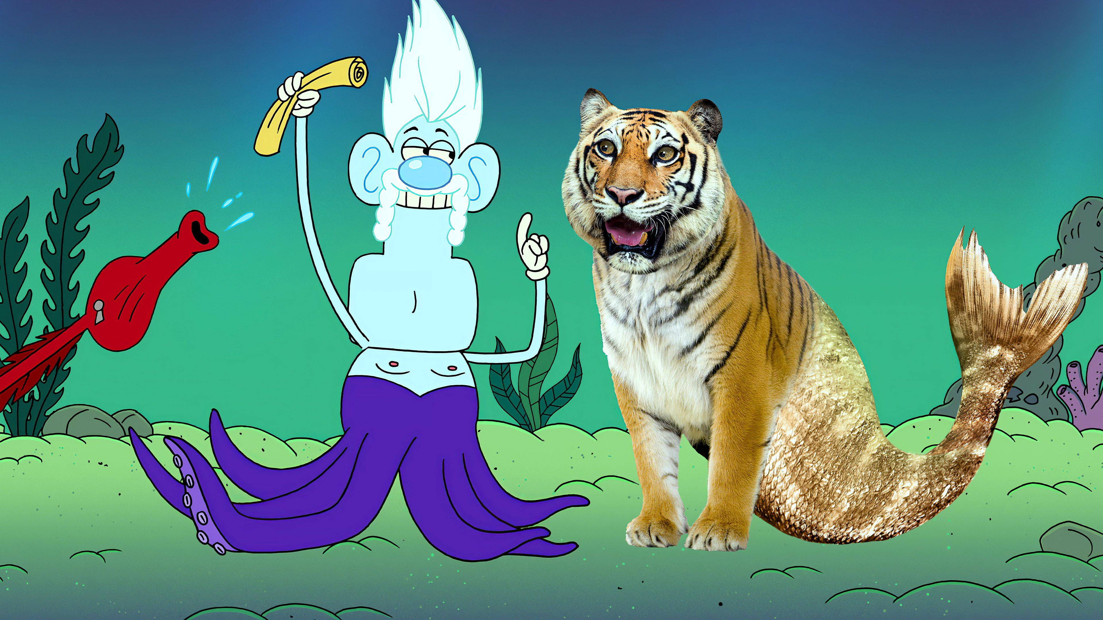 The Little Mer-Tiger