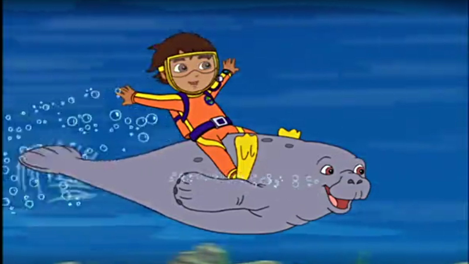 Manatee's Mermaid Rescue!