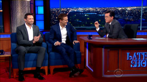 Hugh Jackman, Hugh Evans, Senator Elizabeth Warren, Pearl Jam