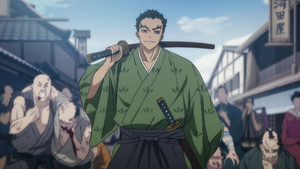 Хризантема и персик