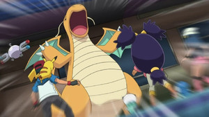 Iris and the Rogue Dragonite!