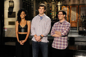 Eli Manning with Rihanna
